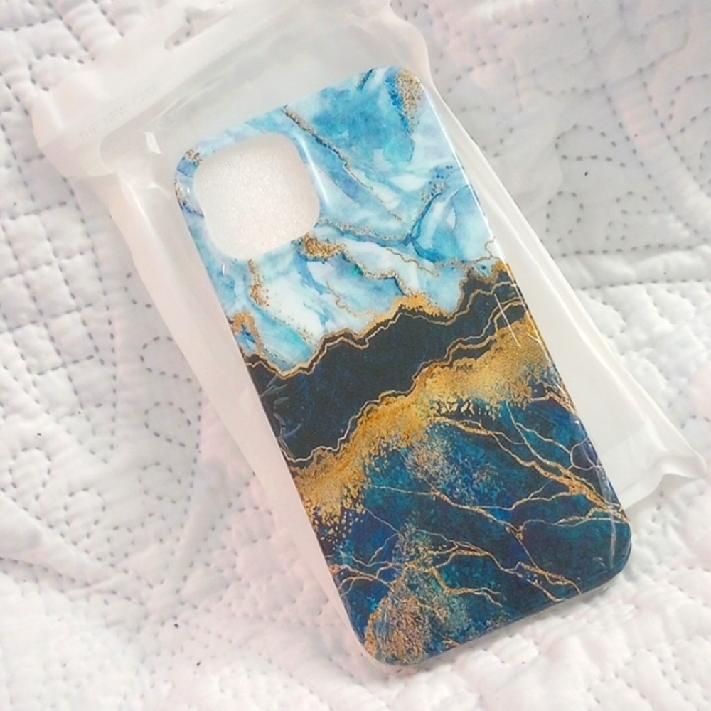 Marble phone case for iPhone 12 6.7in